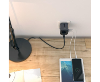 Aukey Ładowarka podróżna - adapter EU/US/UK/AUS 15W - 1220043 - zdjęcie 5